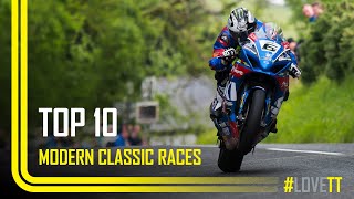 Top 10 Modern Classic TT Races | TT Races Official