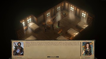 Pathfinder: Kingmaker - 30 Stolen Land - #11 Talking & flirting with Octavia & Regongar