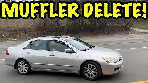 2007 Honda Accord 3.0L V6 w/ MUFFLER DELETE!