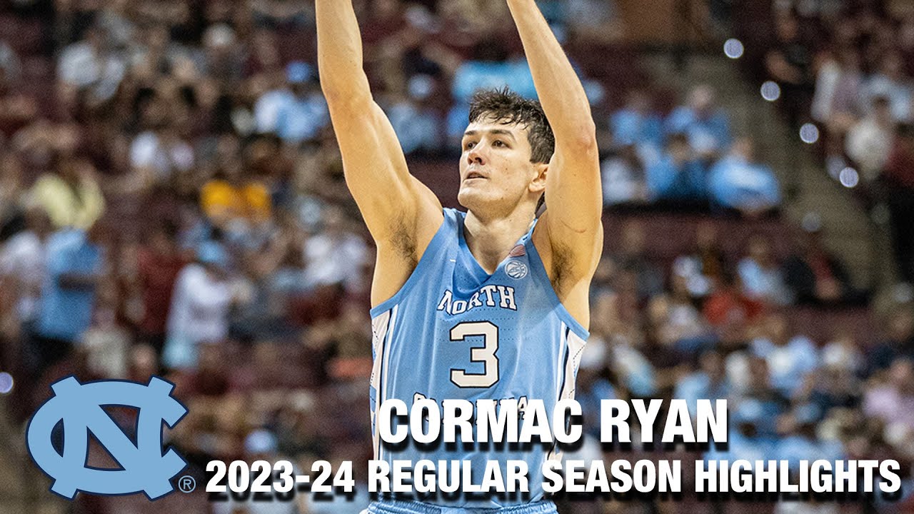 Video: Cormac Ryan UNC Regular-Season Highlights