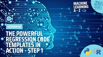Learn Machine Learning |  REGRESSION CODE TEMPLATES - Step 1