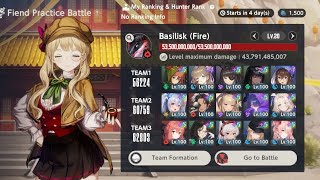 [Brown Dust 2] Basilisk (Fire) lv.20 | 43b+ Damage