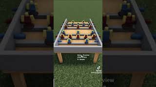 How to make a foosball table in #bloxburg !!