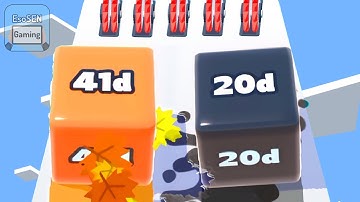 Very Large Cubes 😮 | Jelly Run 2048 | All Level Gameplay | Android, iOS | NEW UPDATE #7