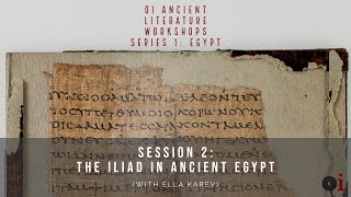 Download Lagu OI Ancient Literature Workshops, Session 2: The Iliad in Ancient Egypt MP3