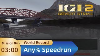 IGI 2 - Mission 4 Any% Speedrun World Record 3:00