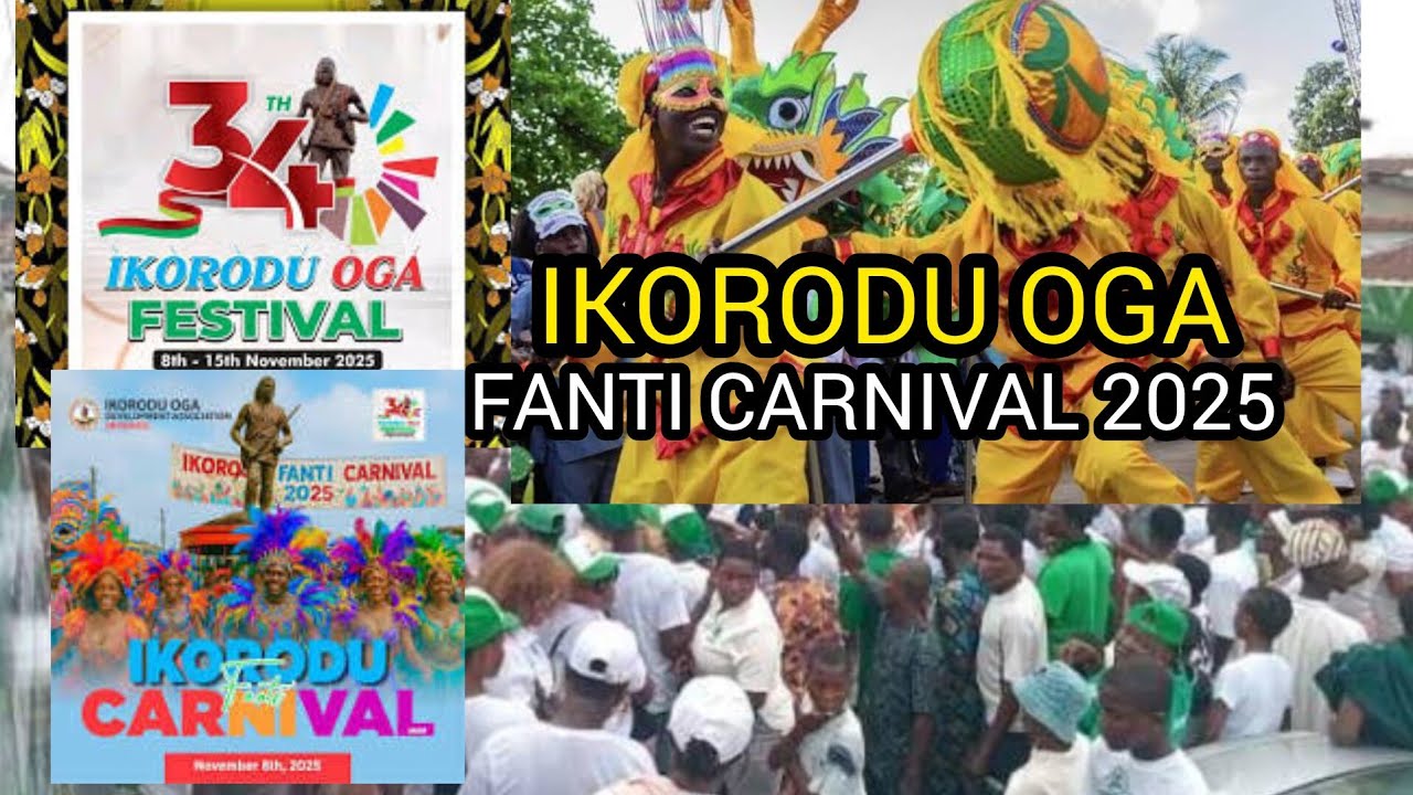 КАРНАВАЛ IKORODU OGA FANTI 2025 | У IKORODU НОВАЯ ФОРМА И НОВЫЙ ОБЛИК В ЛАГОСЕ
