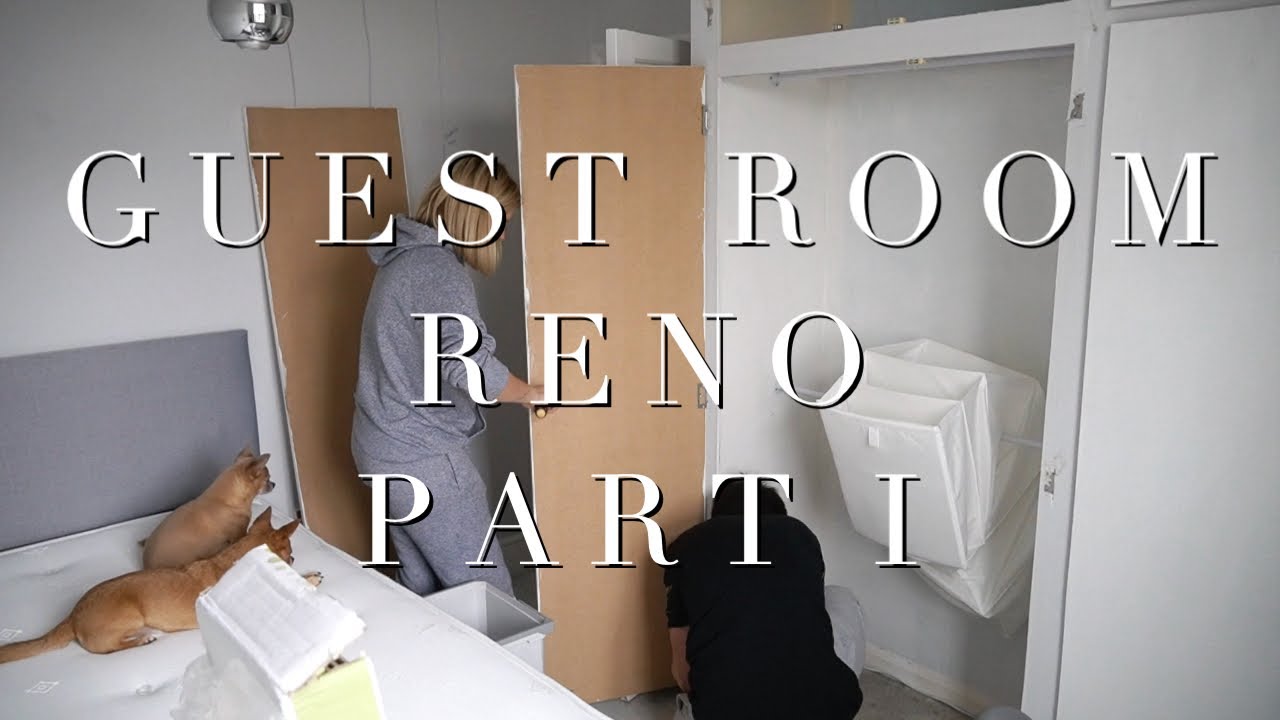 Разбираем шкафы — гостевая комната Рино, часть 1