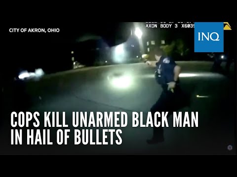 Cops kill unarmed Black man in hail of bullets