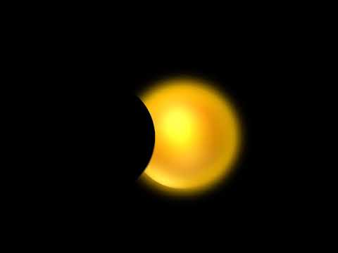Solar Eclipse Animation - YouTube