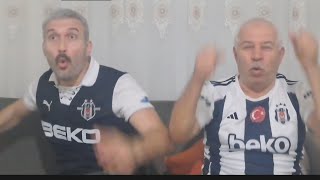 Galatasaray 5-2 juventus Fanatik Beşiktaşlılar galatasarayla coştu
