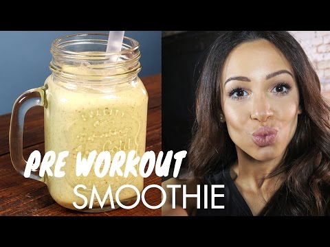 Danielle Peazer's Energy Boosting Pre Workout Smoothie