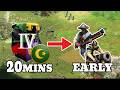 Attempting Cracked Fast Imperial Turks Tactic | Extreme AI AoE 2
