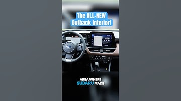 The Interior of the ALL-NEW ‘26 Outback!!
