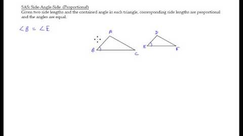 7.1 - Investigate Properties of Similar Triangles