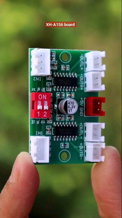 XH-A156 3W×4 DC 5v Mini Audio Stereo Amplifier Board  #mrmistry #shorts #XH-A156