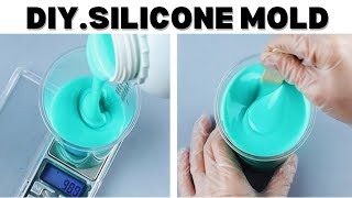 EASY HOW TO MAKE RESIN MOLD FROM SILICONE / RESIN ART