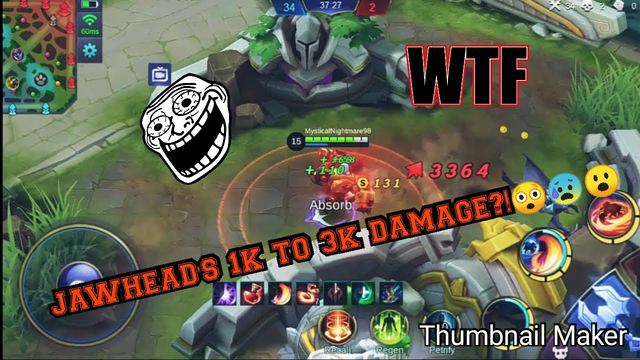 1k to 3k Damage! 😱Jawhead Item Experiment | MinachiChann