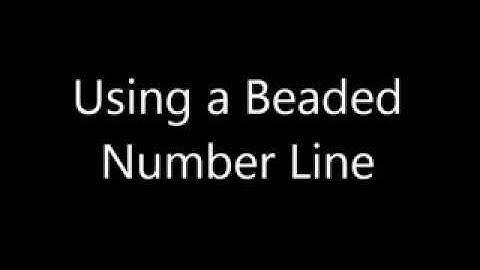 Math: Beaded Number Line
