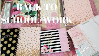 ASMR : Back to school/work! (cahiers, agendas, planners...) SOFT SPEAKING screenshot 5