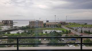 Three hour time lapse of Pensacola Bay