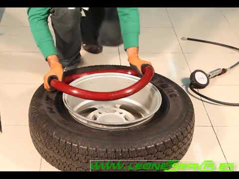 Prestigio Ondas lobo Aro talonador de cubiertas para neumáticos - YouTube