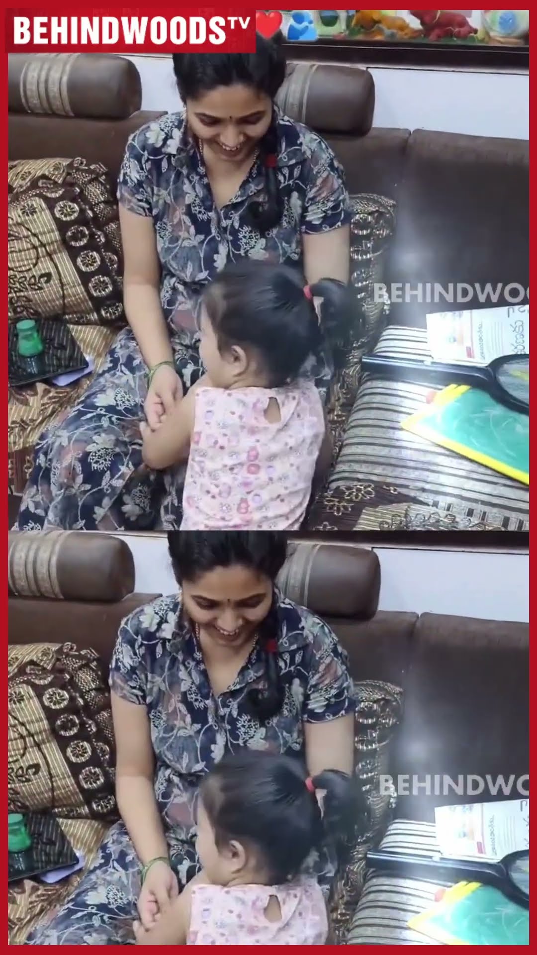 'அப்பா மட்டும் தான் உக்காரனும்..!' ❤ உருகவச்ச தந்தையின் குட்டி தேவதை