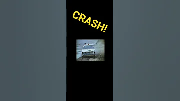 Light Car Vs Guardrail Epic Crash Test CrashTest Guardrail CarSafety AutoCrash SafetyTech 