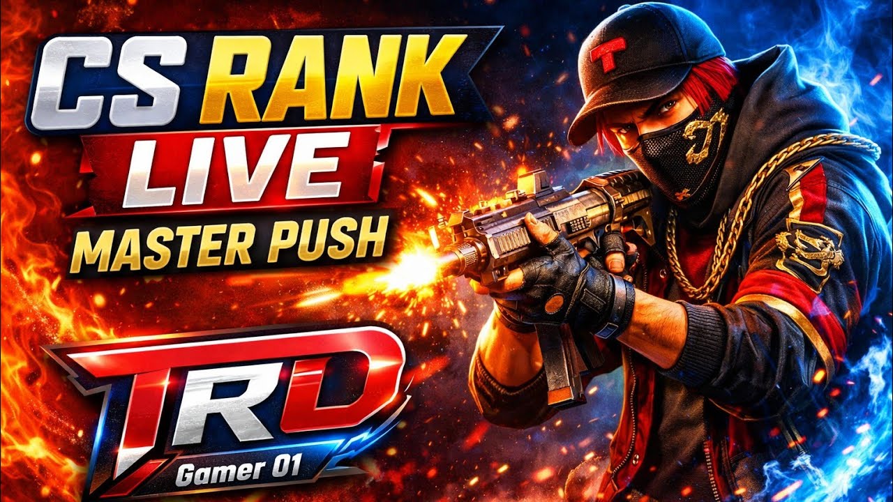 FREE FIRE CS RANK LIVE | MASTER PUSH 🔥 | TRD Gamer 01 - YouTube