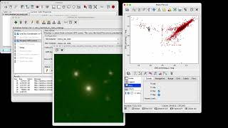 TOPCAT demo: Astronomy software tutorial for data table matching and plotting screenshot 2