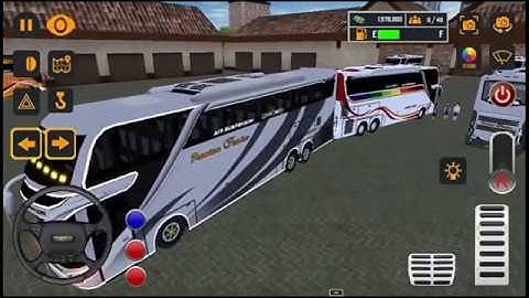 Mobile Bus Simulator - Driver Bus Livery #6 - Android Gameplay HD