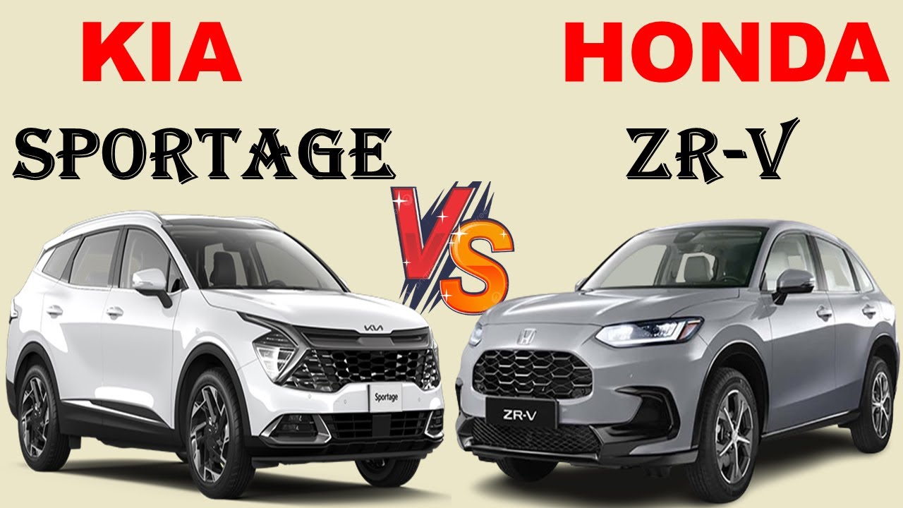 ALL NEW Kia SPORTAGE Vs ALL NEW Honda ZR-V | Which one do you prefer?
