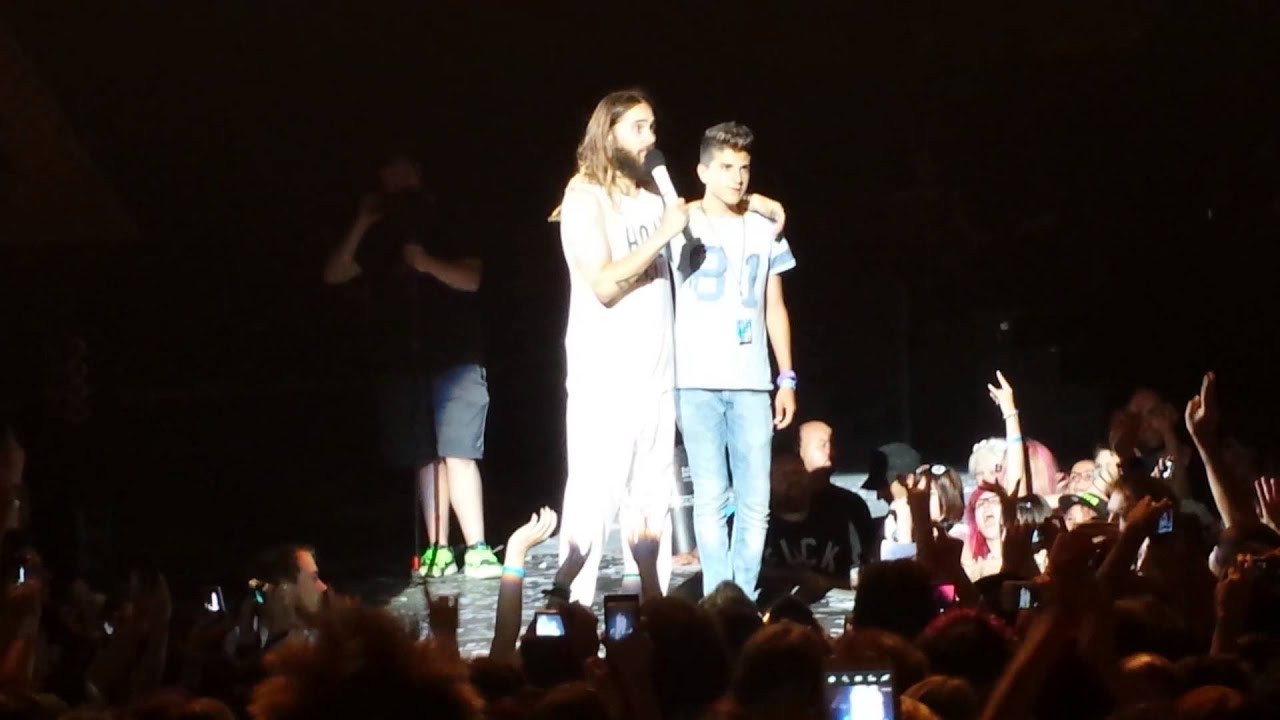 30 Seconds To Mars - With the young Nemo from Mr Nobody ( 17/07/2014 ...