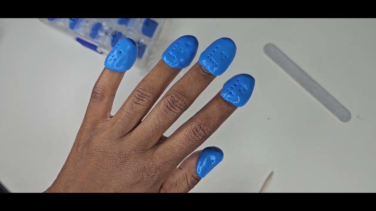 Making your nail molds for custom press-ons from Glam Nailz by Chloe