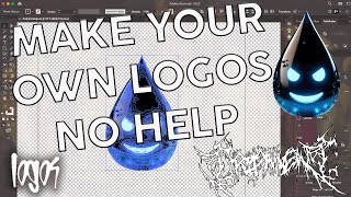 How I Made my DJ LOGO for DUBSTEP/Riddim!! (Picture & Name Logo) screenshot 5