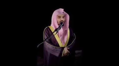 د. ياسر الدوسري وتفاعل عجيب ومؤثر مع آيات التفكر ١٤٣١هـ