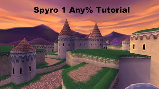 Spyro 1 Any% Speedrun Tutorial (Town Square)