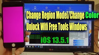 Change region model change colour unlock wifi iPhone 7-8+ ios 13.5.1 without remove nand dcsd cable