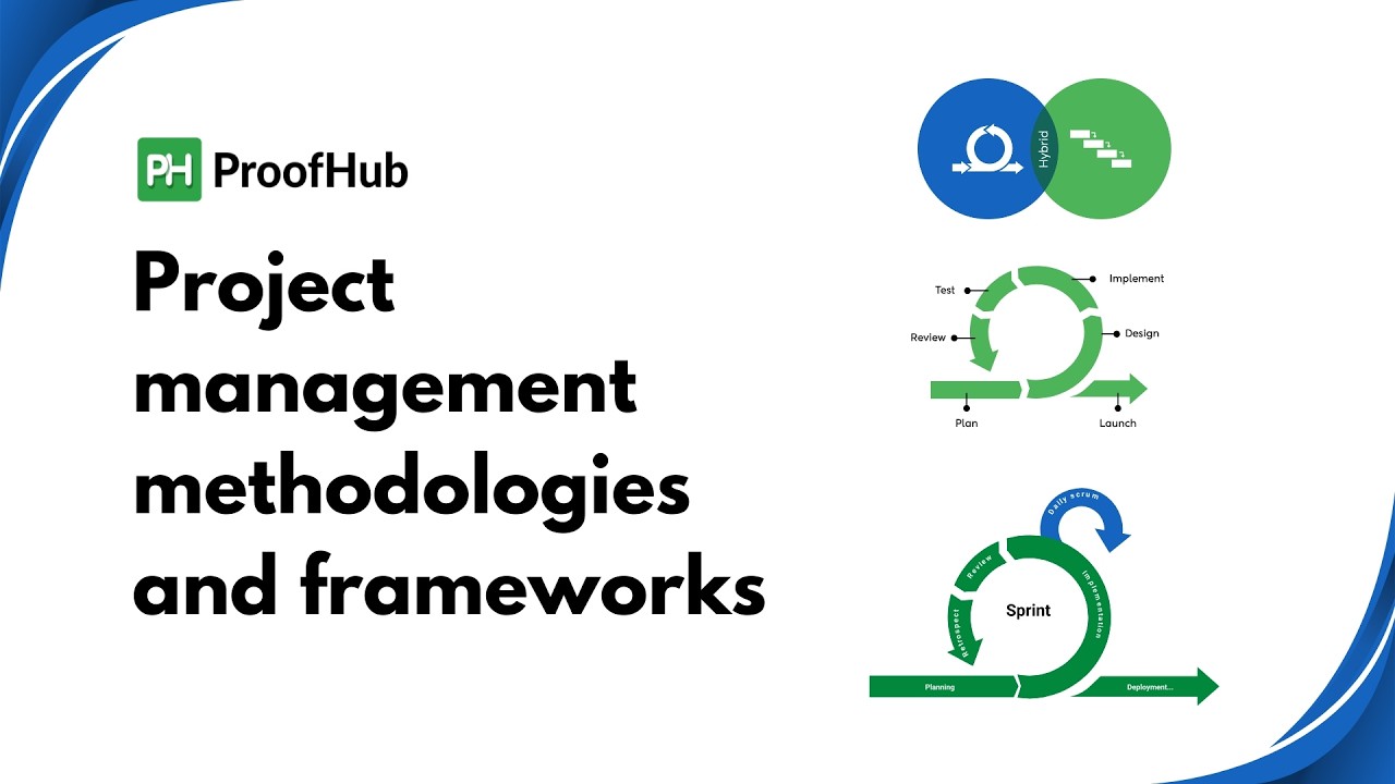 Project management methodologies and frameworks - YouTube