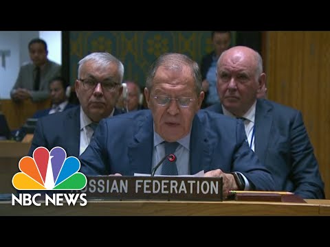 Lavrov walks out of u. N. Meeting as west confronts russia over war in ukraine