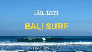 BALIAN - Intermediate Surfer’s heaven 🌊🏄♂️💙