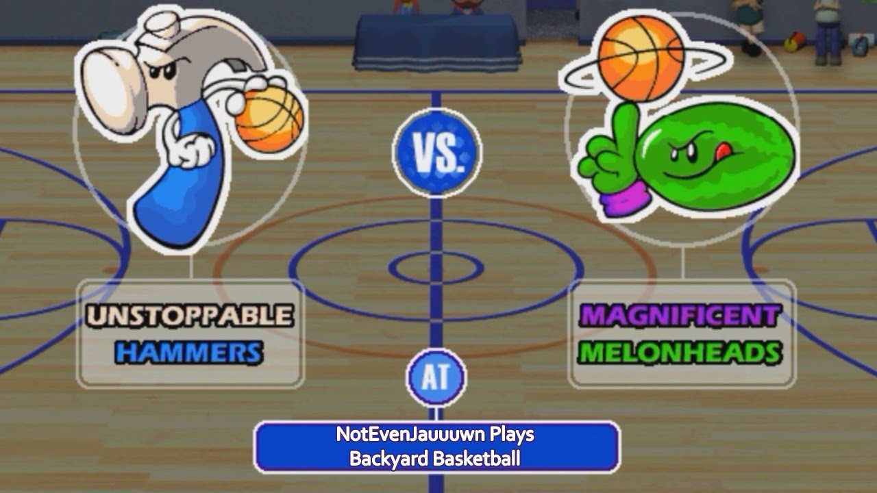 Game 5 Of Backyard Basketball Unstoppable Hammers VS Magnificent