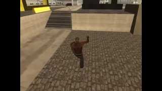 GTA San Andreas - Parkour at ocean docks (with police)