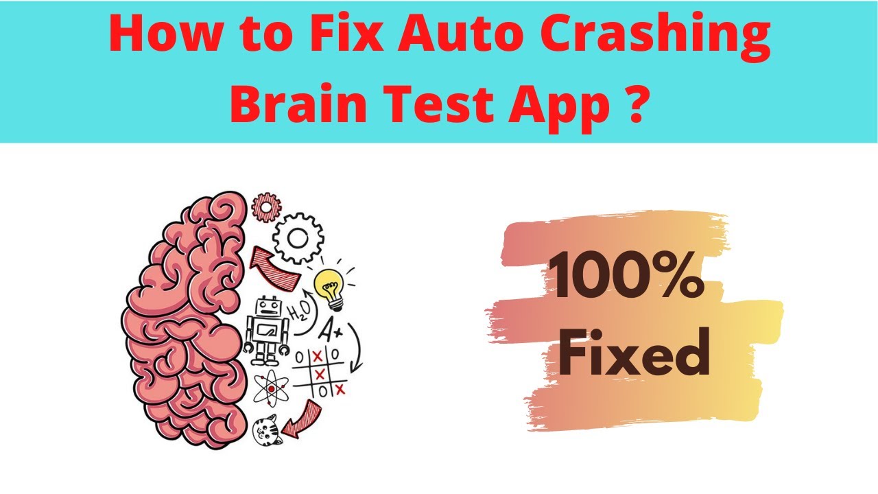 Fix Auto Crashing Brain Test App/Keeps Stopping App Error in Android Phone | App stopped on Android