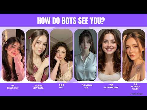 How Do BOYS See You? 😇| Aesthetic Personality Quiz