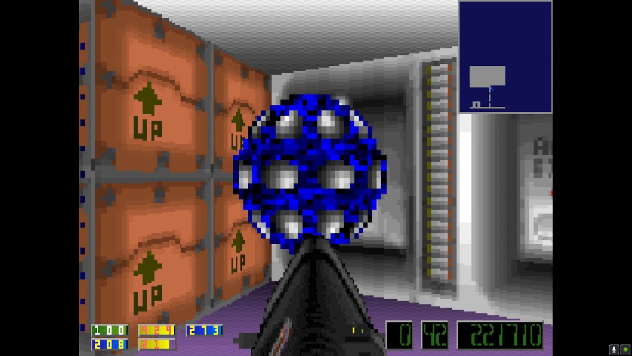 Corridor 7 CD Ver. (DOSBox) - Bonus Floor 02 - Major - All Secrets pc remote