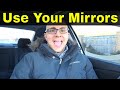 How to use your mirrorsbeginner driving lesson