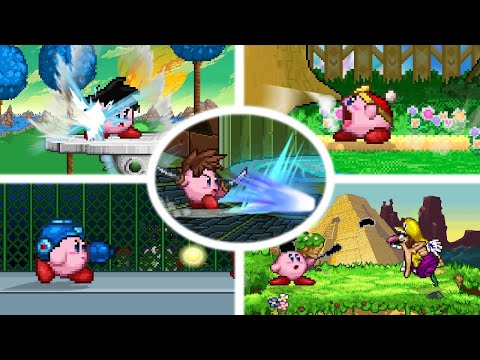 SSF2 Beta 1.4 All Hats & Powers of Kirby by Mr Lampada