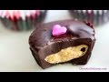 Dark Chocolate Peanut Butter Cups for Valentine's Day!