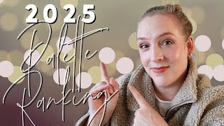 PALETTE RANKING 2025 // What is the best and worst eyeshadow palette of the year?